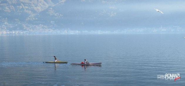 Lago di Como nei pressi di Ossuccio