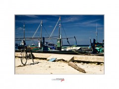 Maldive   sull'isola dei pescatori