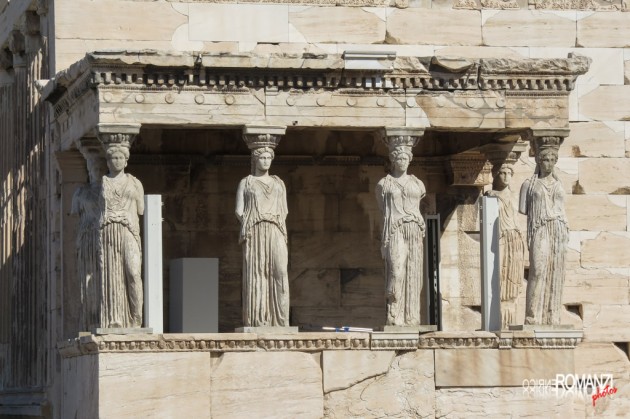 Portico Cariatidi e Erechtheion (Atene)
