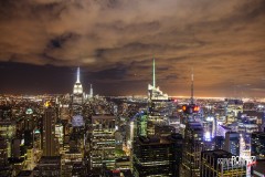 Le luci di Manhattan dal Top of the Rock