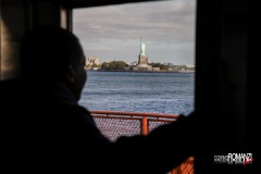 La Statua della Libertà vista dallo Staten Island Ferry