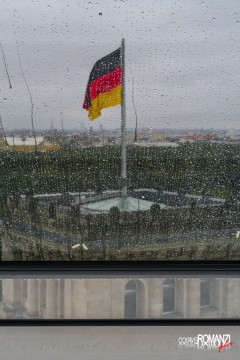 Vista dalla cupola del Reichstag