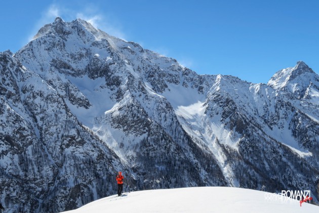 La maestosità della montagna (salendo all'Alpe La Tsa   Bionaz)